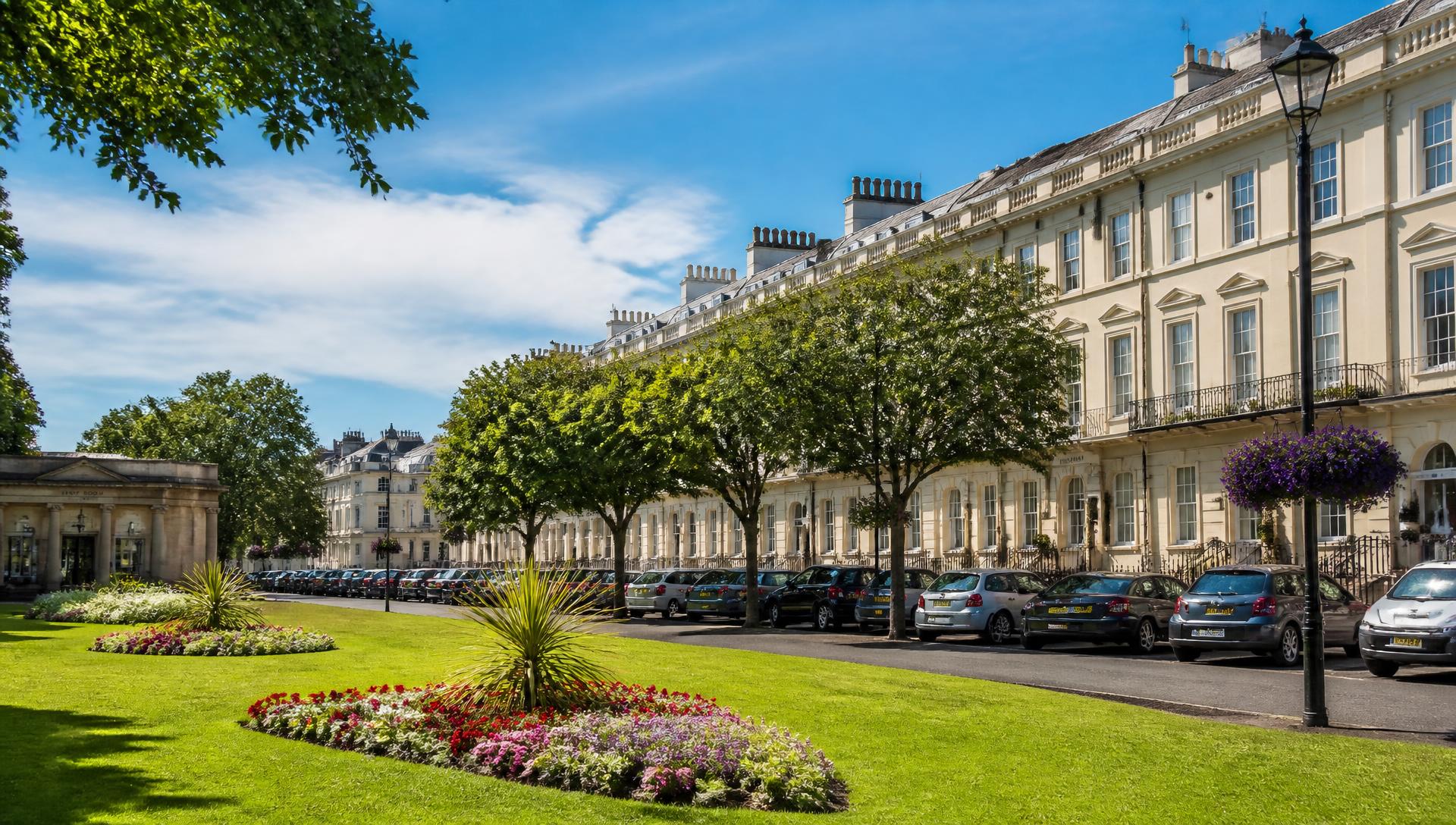 Royal Leamington Spa Regency terraces, where LeapIT supports local studios, agencies and professional firms